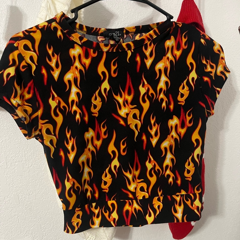 Rue 21 open back crop top.